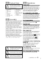 Предварительный просмотр 5 страницы Bissell CLEANVIEW COMPACT 1427 Instruction Manual