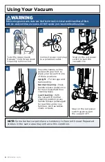 Предварительный просмотр 6 страницы Bissell CLEANVIEW COMPACT 3508 Series Manual