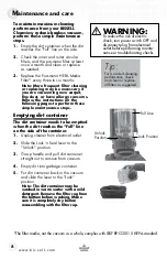 Предварительный просмотр 8 страницы Bissell CLEANview CYCLONI pet 42N4 Series User Manual