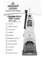 Предварительный просмотр 1 страницы Bissell CLEANVIEW DEEP CLEAN 18Z7 SERIES User Manual