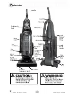 Preview for 4 page of Bissell Cleanview Helix 82H1 Series User Manual