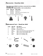 Preview for 14 page of Bissell Cleanview Helix 82H1 Series User Manual