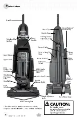 Предварительный просмотр 4 страницы Bissell Cleanview Pet Ultimate 22T2 Series User Manual