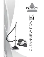 Bissell CLEANVIEW POWER 1540 User Manual предпросмотр