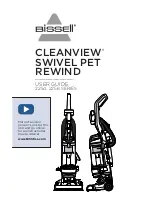 Bissell CLEANVIEW SWIVEL PET REWIND User Manual preview