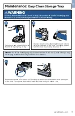 Preview for 13 page of Bissell CrossWave 1713 SERIES User Manual