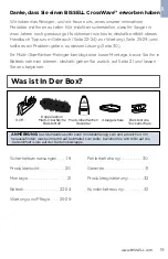 Preview for 19 page of Bissell CrossWave 1713 SERIES User Manual