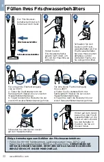 Preview for 22 page of Bissell CrossWave 1713 SERIES User Manual