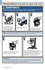 Preview for 74 page of Bissell CrossWave 1713 SERIES User Manual