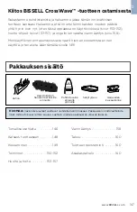 Preview for 147 page of Bissell CrossWave 1713 SERIES User Manual