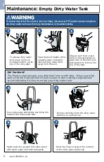 Предварительный просмотр 8 страницы Bissell CROSSWAVE 1713Z User Manual