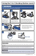 Предварительный просмотр 9 страницы Bissell CrossWave Cordless 2551 Series User Manual