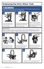 Предварительный просмотр 10 страницы Bissell CrossWave Cordless 2551 Series User Manual