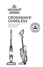 Bissell CROSSWAVE CORDLESS 2588 SERIES User Manual предпросмотр