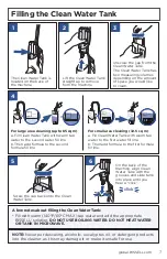 Preview for 7 page of Bissell CROSSWAVE CORDLESS 2588 SERIES User Manual