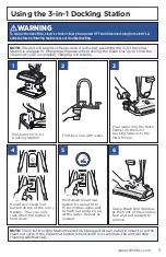 Preview for 9 page of Bissell CROSSWAVE CORDLESS 2588 SERIES User Manual