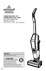 Предварительный просмотр 1 страницы Bissell CROSSWAVE X7 CORDLESS PET PRO Instructions