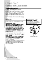 Preview for 10 page of Bissell DEEPCLEAN LIFT-OFF User Manual