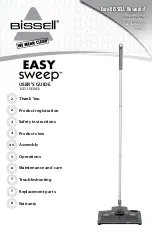 Предварительный просмотр 1 страницы Bissell EASY SWEEP 15D1 series User Manual