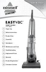 Bissell Easy Vac User Manual preview