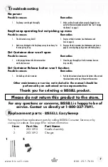 Preview for 7 page of Bissell EasySweep 15D1 Series User Manual