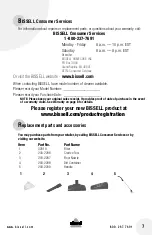 Preview for 7 page of Bissell FEATHERWEIGHT 3106 SERIES User Manual