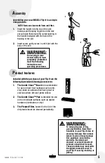 Предварительный просмотр 5 страницы Bissell FLIP-IT 5200 User Manual