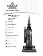 Bissell HEALTHY HOME VACUUM 61Z4 Series User Manual предпросмотр