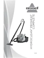 Предварительный просмотр 1 страницы Bissell hydroclean proheat complete 1474 SERIES User Manual