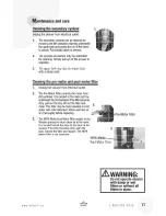 Предварительный просмотр 11 страницы Bissell lift-off 18Z6 series User Manual