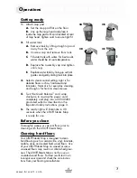 Preview for 7 page of Bissell lift-off 23K5-E SERIES User Manual