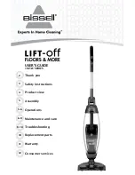 Bissell Lift-Off Floors & More 10Z3-E SERIES User Manual предпросмотр