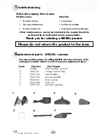 Предварительный просмотр 10 страницы Bissell Lift-Off Floors & More 10Z3-E SERIES User Manual