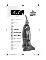 Bissell Lift-Off Multi Cyclonic Pet 18Z6 Series (Spanish) Guía Del Usuario предпросмотр