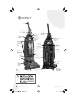 Preview for 4 page of Bissell Lift-Off Multi Cyclonic Pet 18Z6 Series (Spanish) Guía Del Usuario