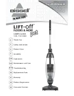 Предварительный просмотр 1 страницы Bissell Lift-Off User Manual