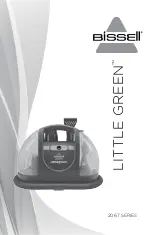 Bissell LITTLE GREEN 2067 Series Manual предпросмотр