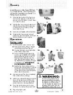 Предварительный просмотр 5 страницы Bissell LITTLE GREEN PROHEAT 50Y6 SERIES User Manual