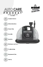 Предварительный просмотр 1 страницы Bissell LittleGreen Proheat 1425 Series User Manual