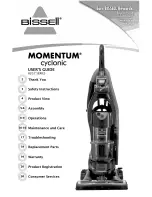 Предварительный просмотр 1 страницы Bissell Momentum/PowerTrak 82G7 Series User Manual