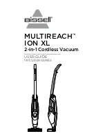 Bissell MULTIREACHTM ION XL 1971 SERIES User Manual предпросмотр