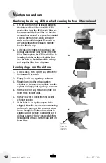 Preview for 12 page of Bissell OPTI CLEAN 66T6 User Manual