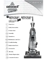 Bissell OptiClean 30C7 SERIES User Manual предпросмотр