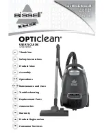 Предварительный просмотр 1 страницы Bissell OptiClean 42Q8 Series User Manual