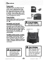 Предварительный просмотр 7 страницы Bissell OptiClean 42Q8 Series User Manual