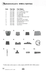 Предварительный просмотр 30 страницы Bissell OptiClean 60A4 Series User Manual