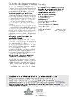 Предварительный просмотр 18 страницы Bissell opticlean cyclonic 1535 User Manual