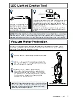 Предварительный просмотр 11 страницы Bissell PET HAIL ERASER 1650 SERIES Quick Start User Manual