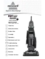 Preview for 1 page of Bissell Pet Hair Eraser 10N6-F SERIES User Manual