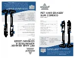 Bissell PET HAIR ERASER 2897 Series Quick Start Manual предпросмотр